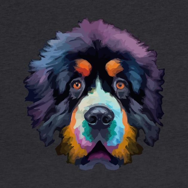 Cute Newfoundland Dog Artowork by Furrban